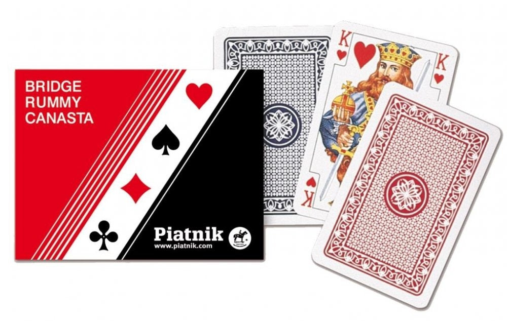 Karte standard Bridge-Rummy Piatnik
