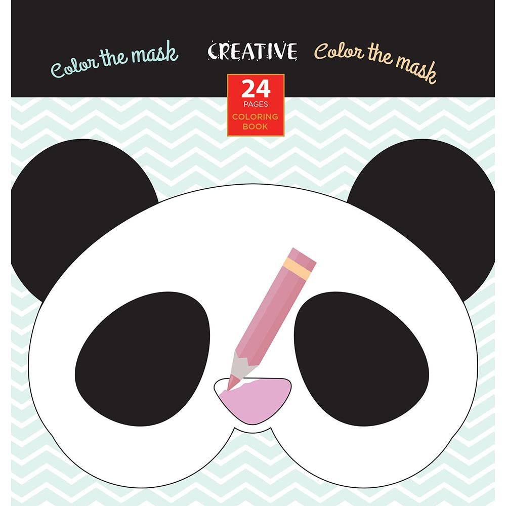 Pobarvanka creative Pobarvaj si masko