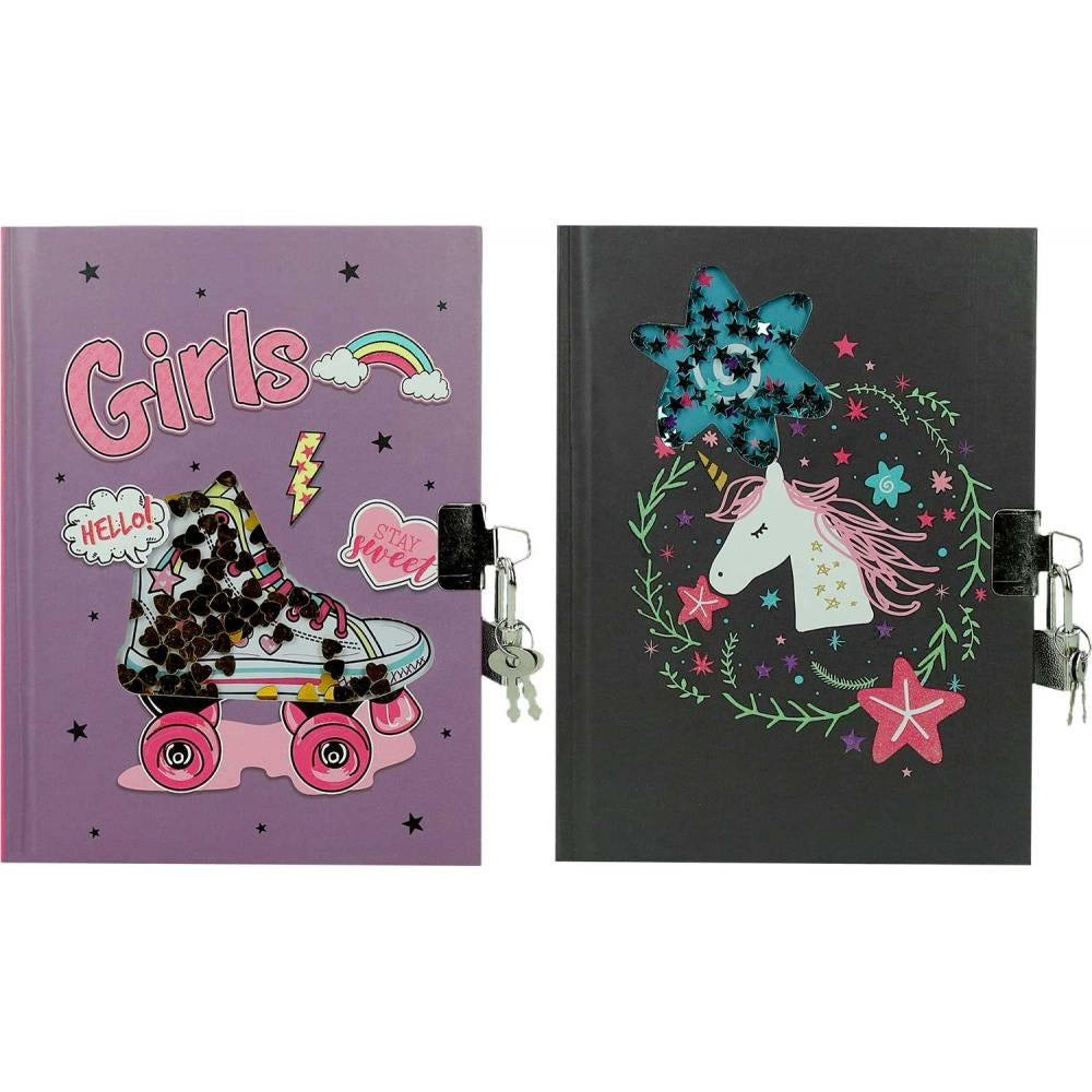 Spominska knjiga s ključem Girls