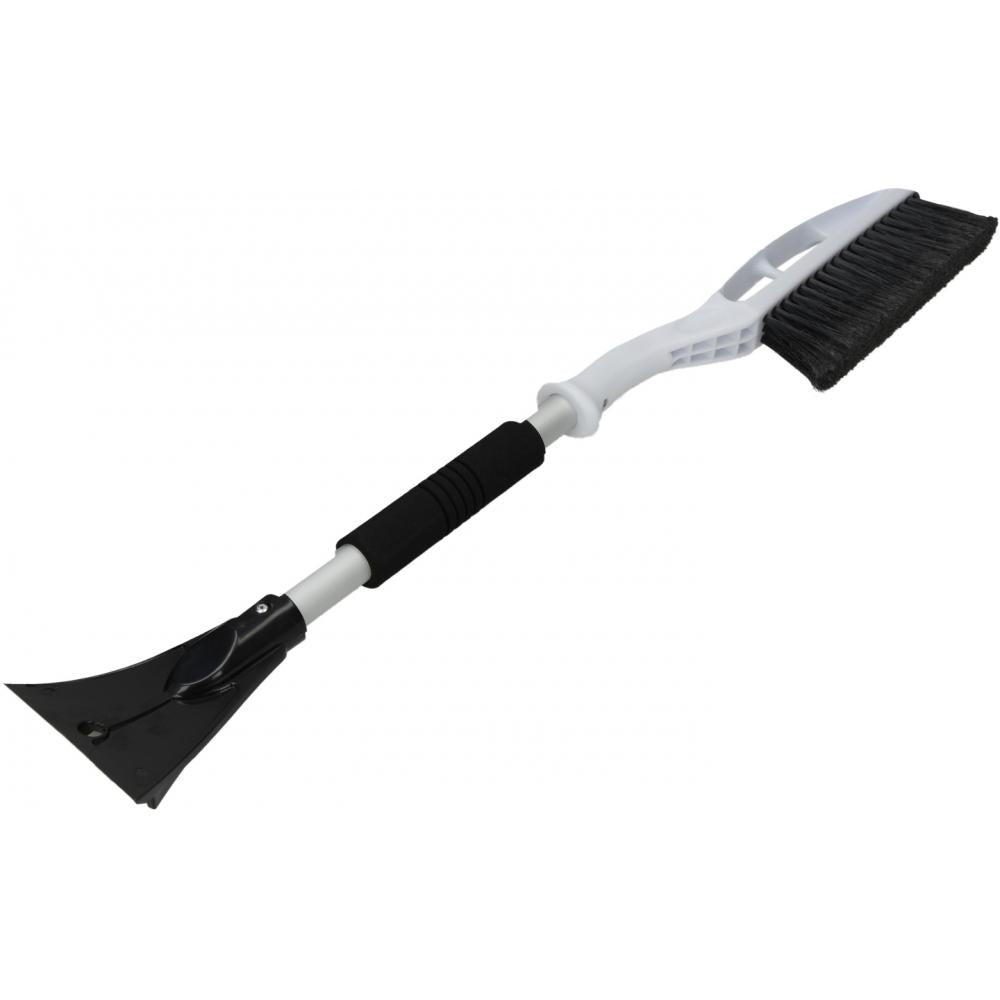 Strgalo za led + metlica Snow bel/črna