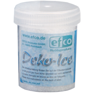 Ledeni kristali Deko-iko rdeč 40g