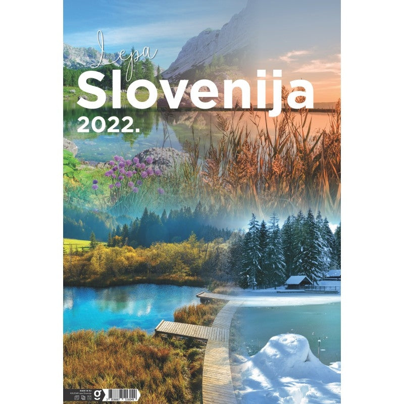 KOLEDAR STEN. LEPA SLOVENIJA 2022 1881