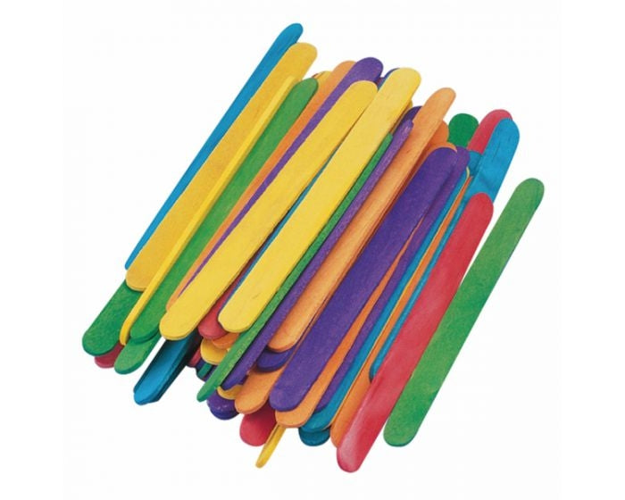 PALČKE LESENE 150X20 BARVNE 36/1