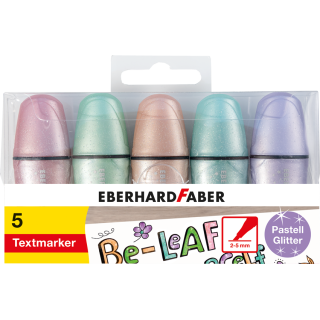 Mini označevalci teksta,pastelni glitter