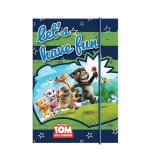Mapa A4 z elastiko TalkingTom