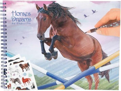Pobarvanka Horsees Dreams Konji 10295