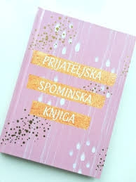 Prijateljska spominska knjiga Mlada dama