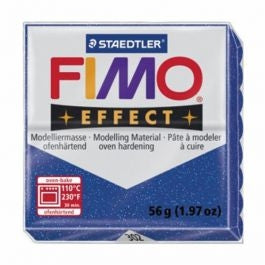 MODELIRNA MASA FIMO EFFECT 56G 302 KOVINSKO MODRA Z BLEŠČICAMI