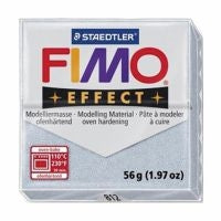 MODELIRNA MASA FIMO EFFECT 56G 81 KOVINSKO SREBRNA