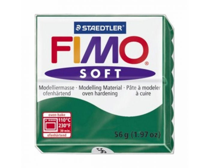 MODELIRNA MASA FIMO SOFT 56G T.ZELENA 56