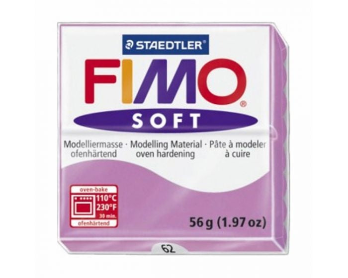 MODELIRNA MASA FIMO SOFT 56G SIVKA 62