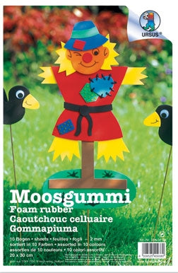 Moosgummi 20x30cm 10/1