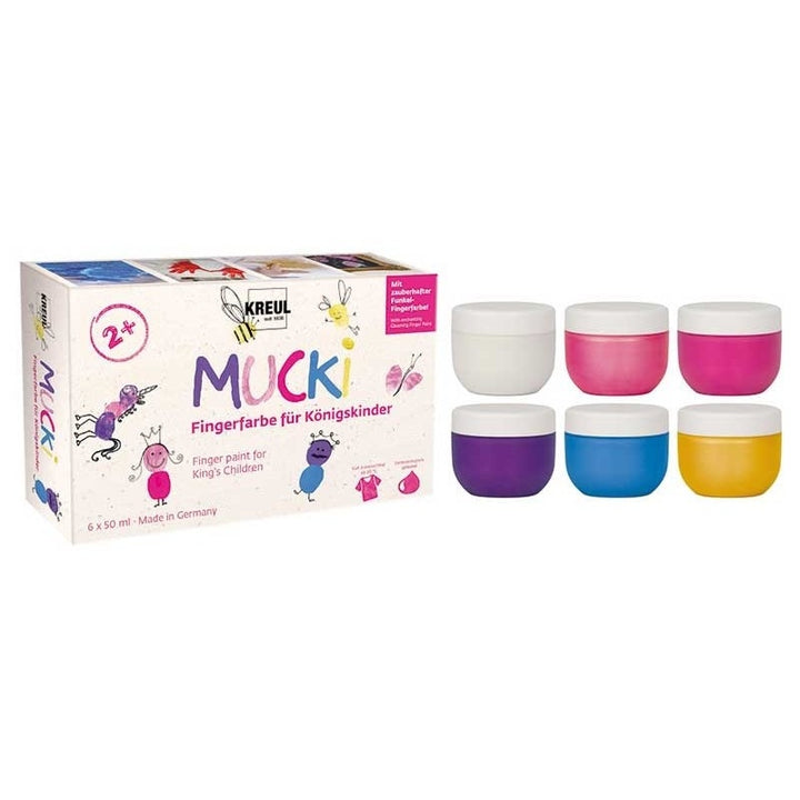 Mucki prstne barve RoyalChildern 6x50ml