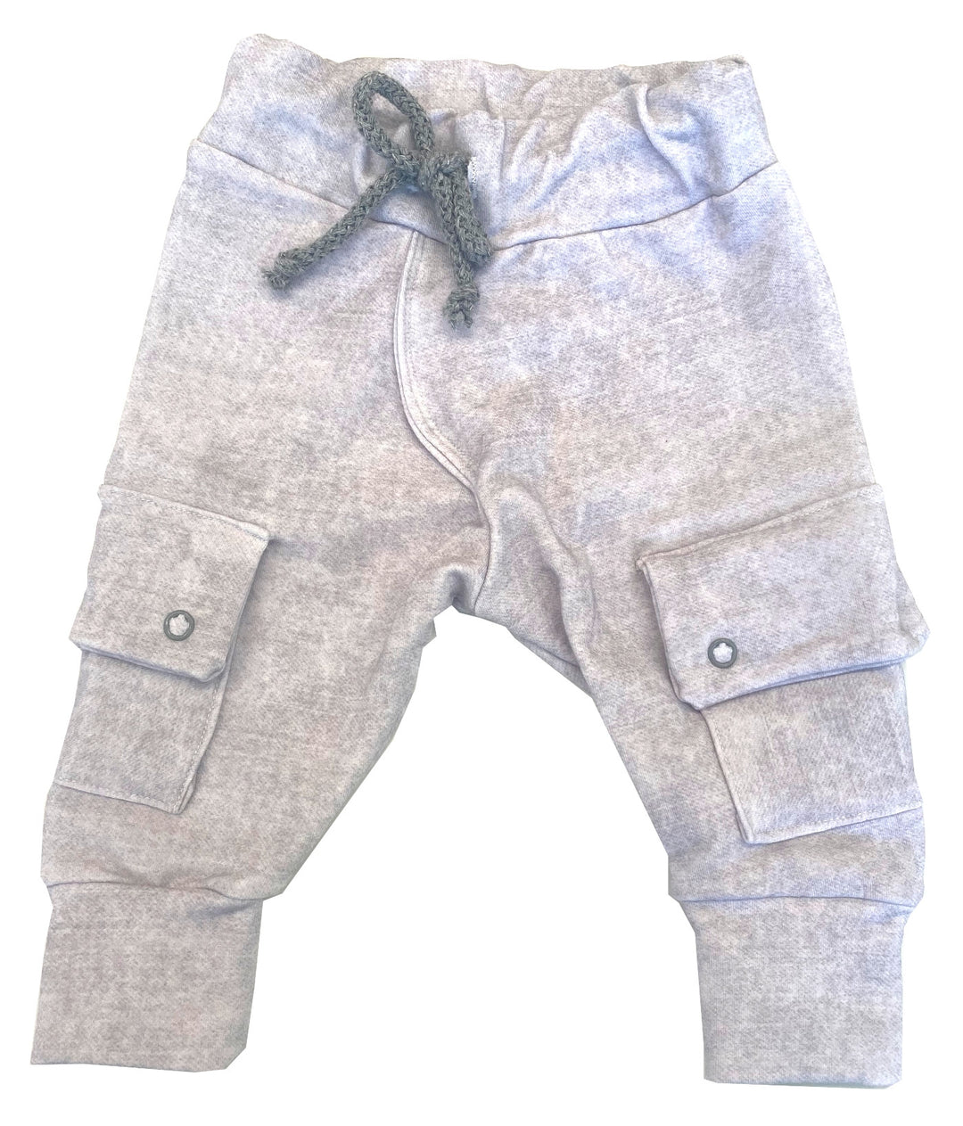 Otroške hlače sive jeans z žepki Nootka