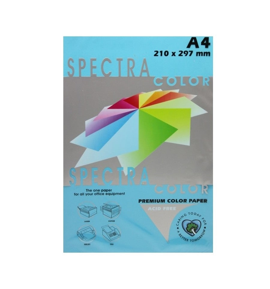 Barvni papir A4 80g turquoise