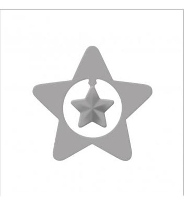 Luknjač embosing silhueta, zvezda 4,4 cm