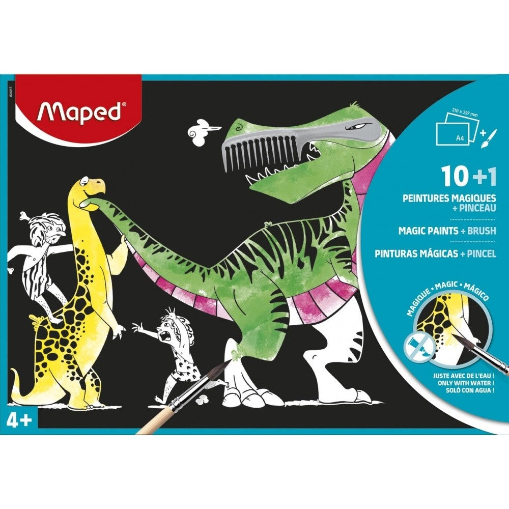 Pobarvanka Maped Magična slika 10v1 Dino