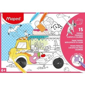 Pobarvanka Maped Magični papir 15v1