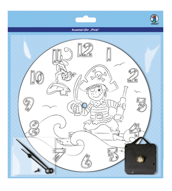 URA POBARVANKA PIRATI FI-25CM