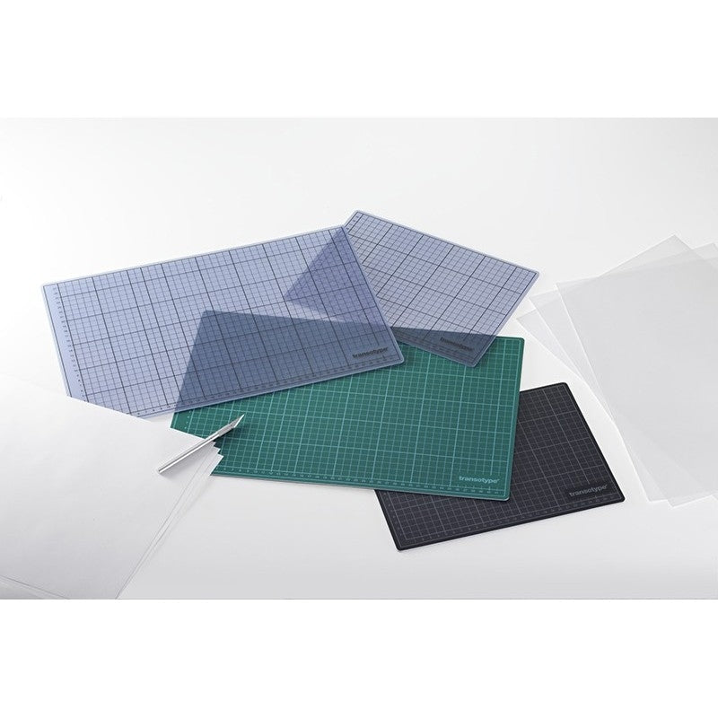 PODLAGA ZA REZANJE 600X450MM ZELENOČRNA