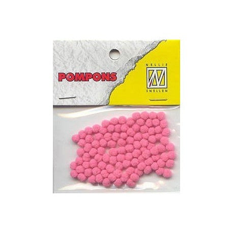Pom pom 3mm 100/1 pink