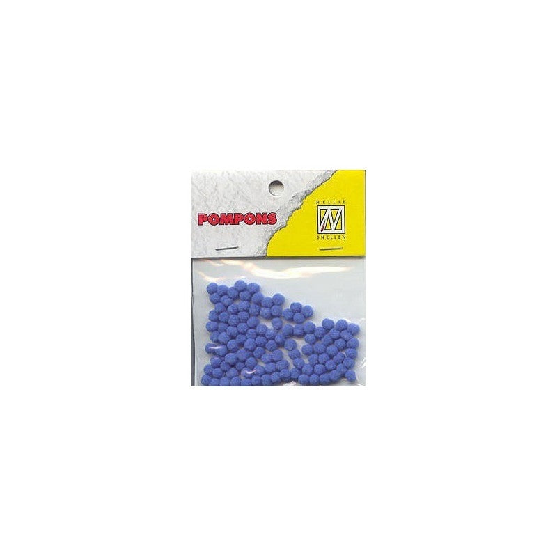Pom pom 3mm 100/1 svetlo modra