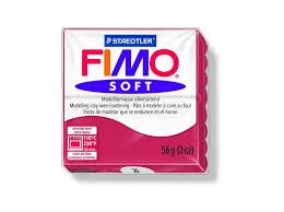 MODELIRNA MASA FIMO SOFT 56G T.RDEČA 26