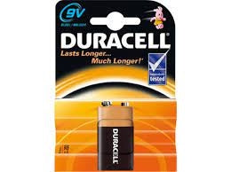 BATERIJSKI VL. 9V 1/1 DURACELL