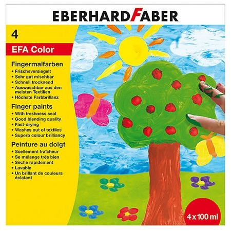 Prstne barve Eberhard Faber, 4v1