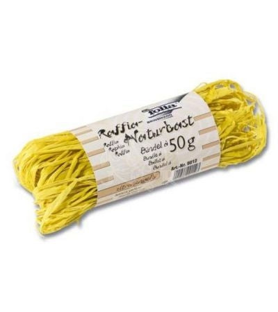 Rafija, 50g, rumena