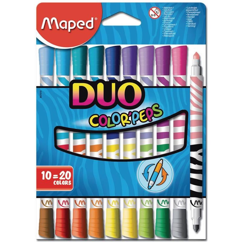 Flomastri Maped Color'peps duo 10=20