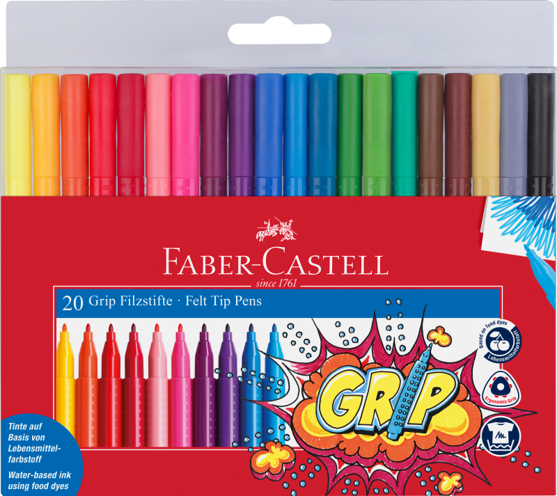 Flomastri FaberCastell Grip 20/1