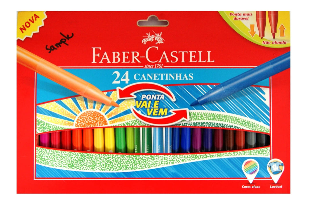Flomastri Faber Castell In&out 24/1