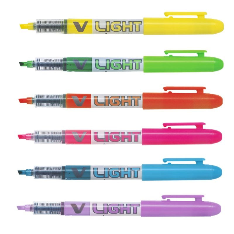 Tekstmarker Pilot SW-VLL sort.