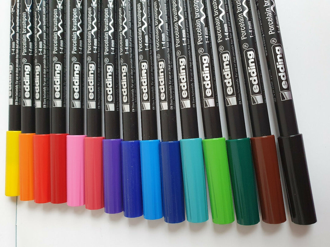 Brushpen Edding E-4200 za porcelan sort.