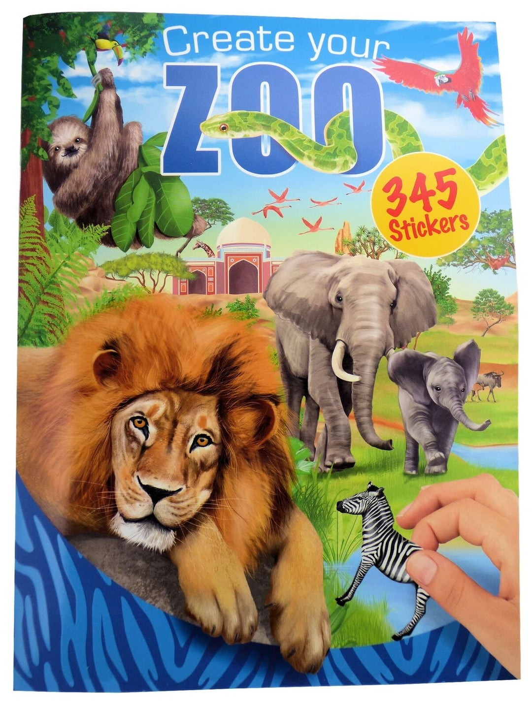 Pobarvanka Create ZOO 11416