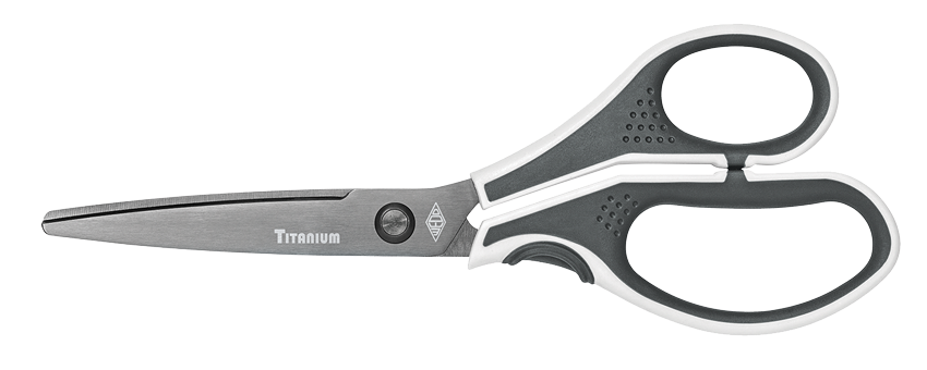 Škarje WEDO Titan cut-it 21cm sive/bele
