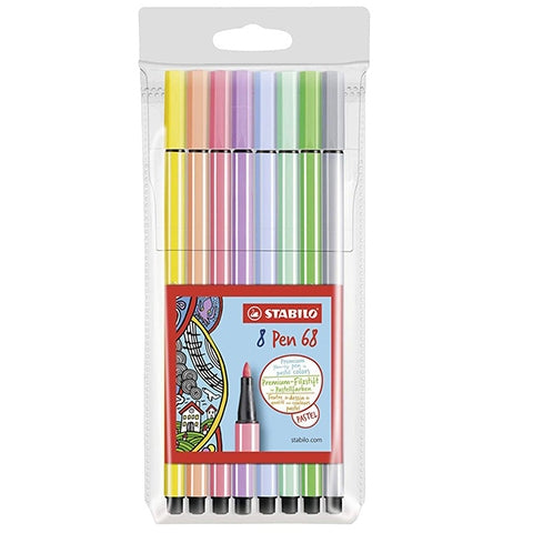 Flomastri Stabilo Pen 68 8/1 pastel