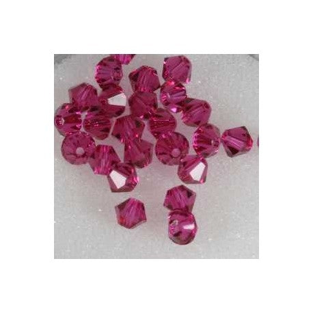 Perle Swarovski 4mm fuksija 25/1