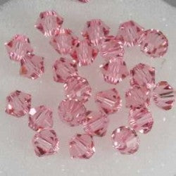 Perle Swarovski 4mm sv.rož 25