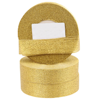 Trak Glitter 25mm 22m sort.barve