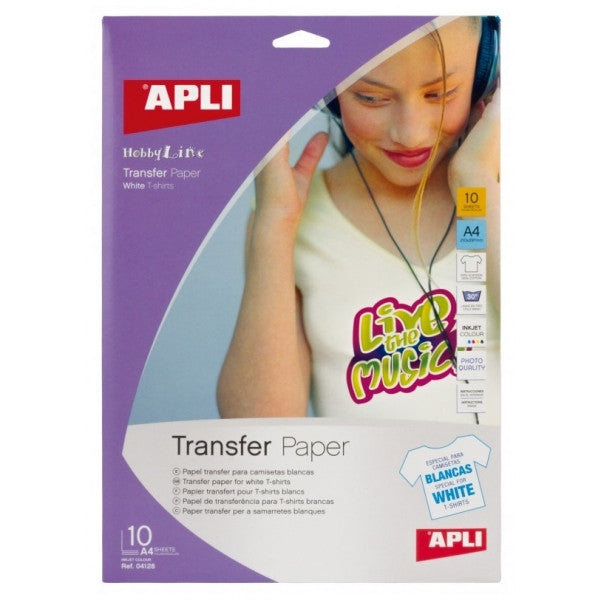 Transferni papir za bele majice 10/1