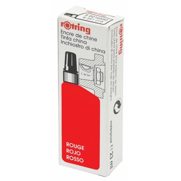 TUŠ ROTRING RDEČA  23ML