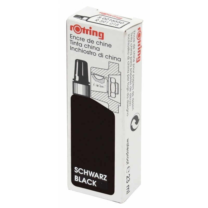 TUŠ ROTRING ČRNA 23ML