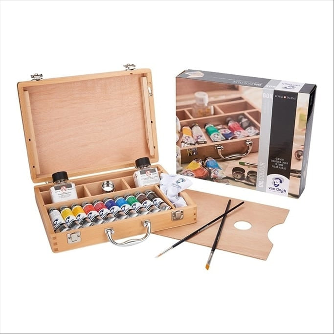 BARVA OLJNI SET KOVČEK VAN GOGH