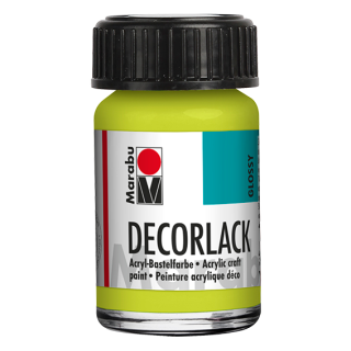 Decorlak Acryl, 15ml, sort.b.