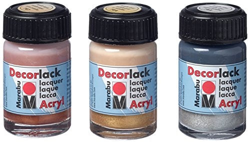 Barve Akrilne Dekorlack Xmas Deluxe 3 x 15 ml