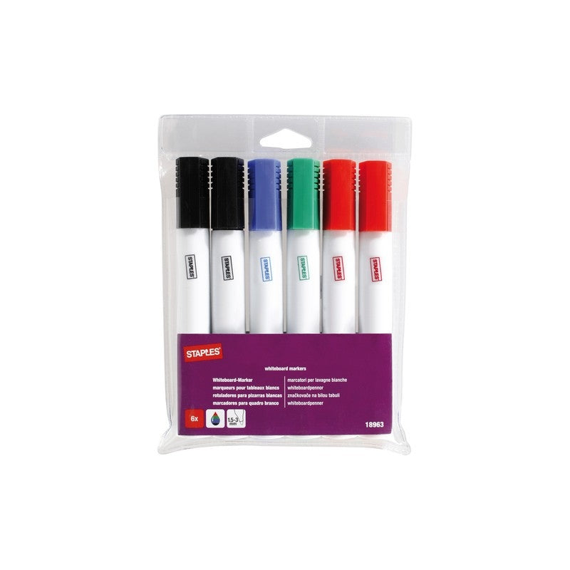 Flomastri za belo tablo Staples 1/6
