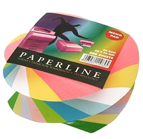 Kocka barvna 85x85 Spirala 500 listna Paperline